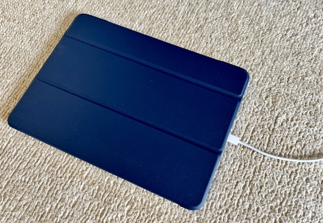 充電中のiPad