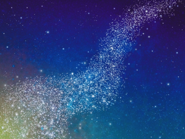 プラネタリウムのイメージ（星空）