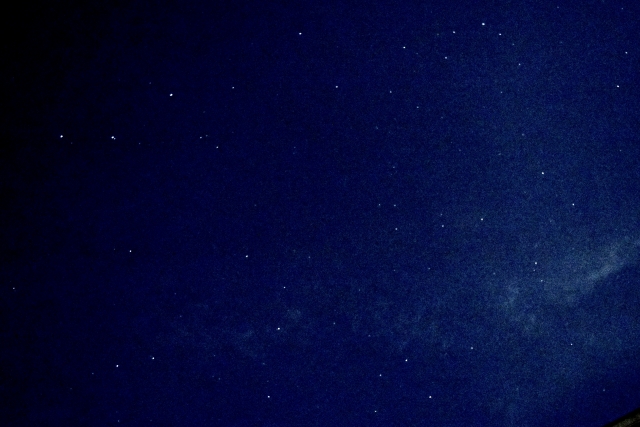 プラネタリウムのイメージ（星空）
