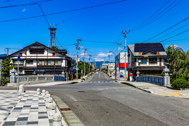 遠野駅前通り