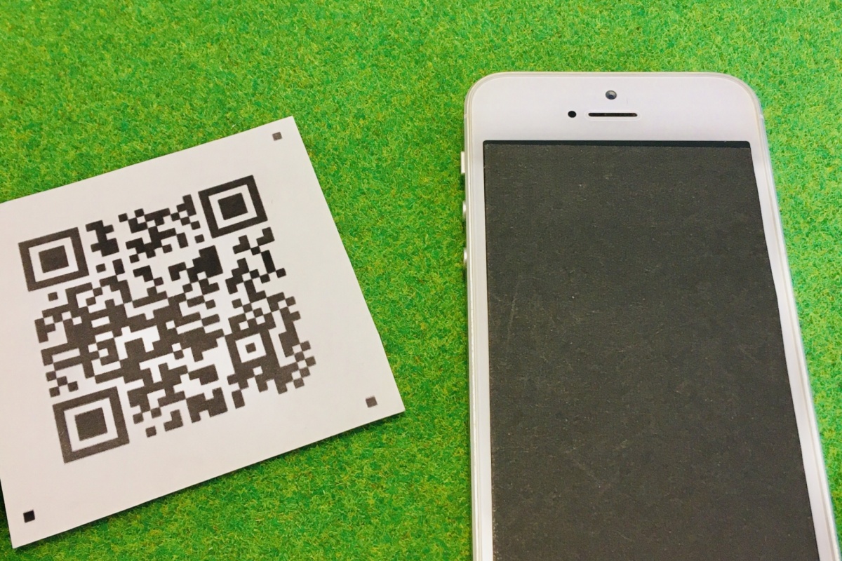 スマホとQRコード