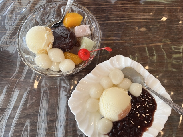 白玉のスイーツ