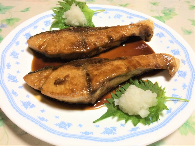 ぶりの照り焼き