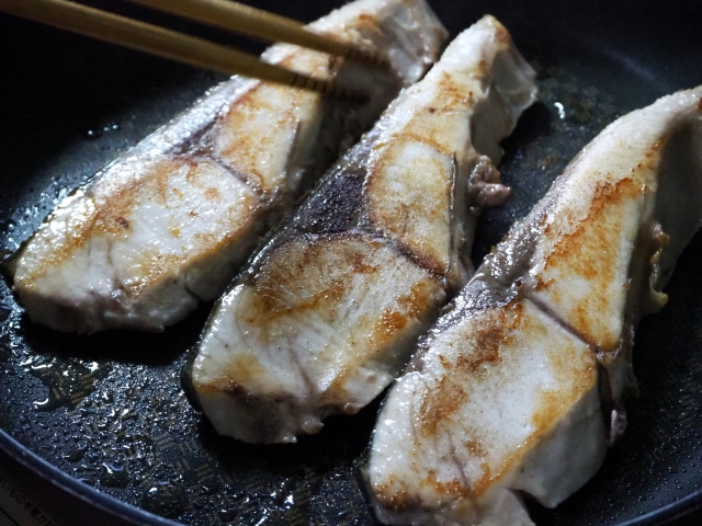 ぶりの照り焼き