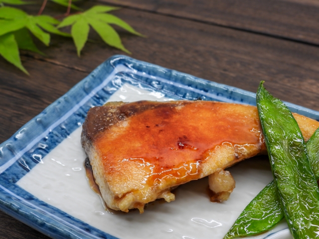 ぶりの照り焼き